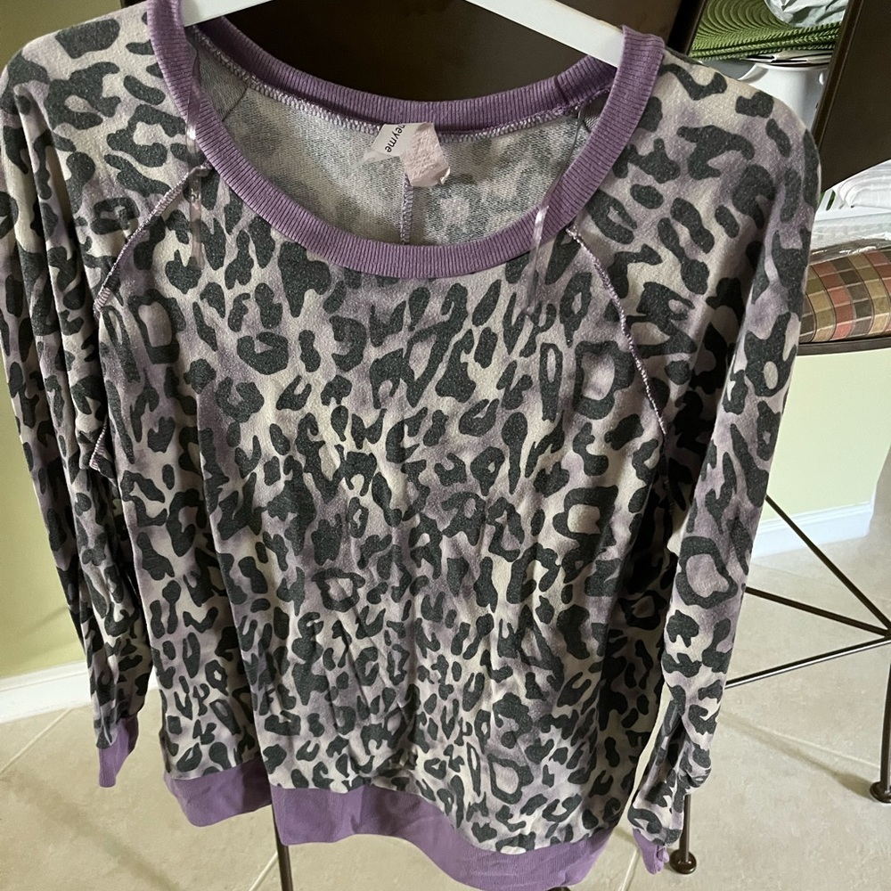 Honeyme Purple Leopard Weekender